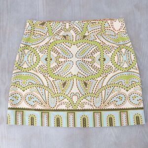 J. Crew Trastevere Button Front Mini Skirt